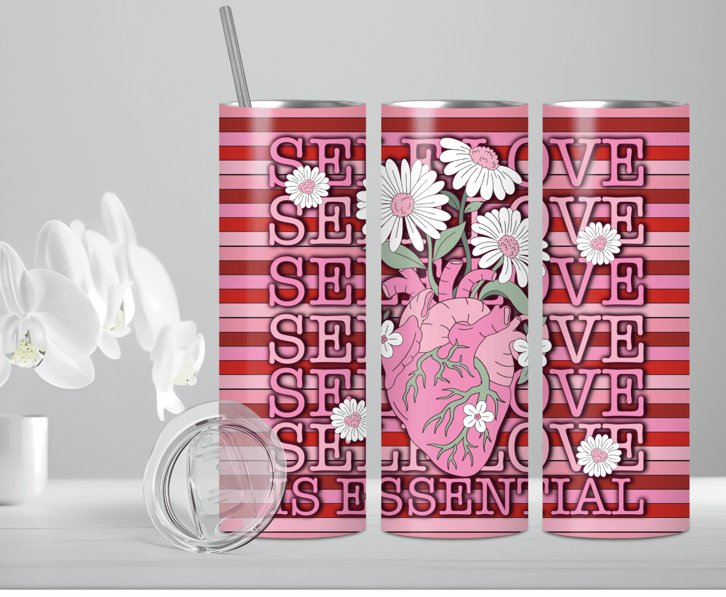 Self Love | Sublimation Tumbler Transfer - Griffin Expressions