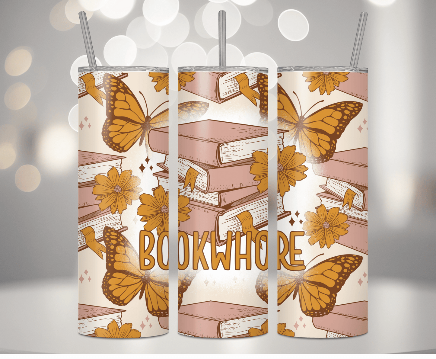 Bookwhore | Sublimation Tumbler Transfer - Griffin Expressions