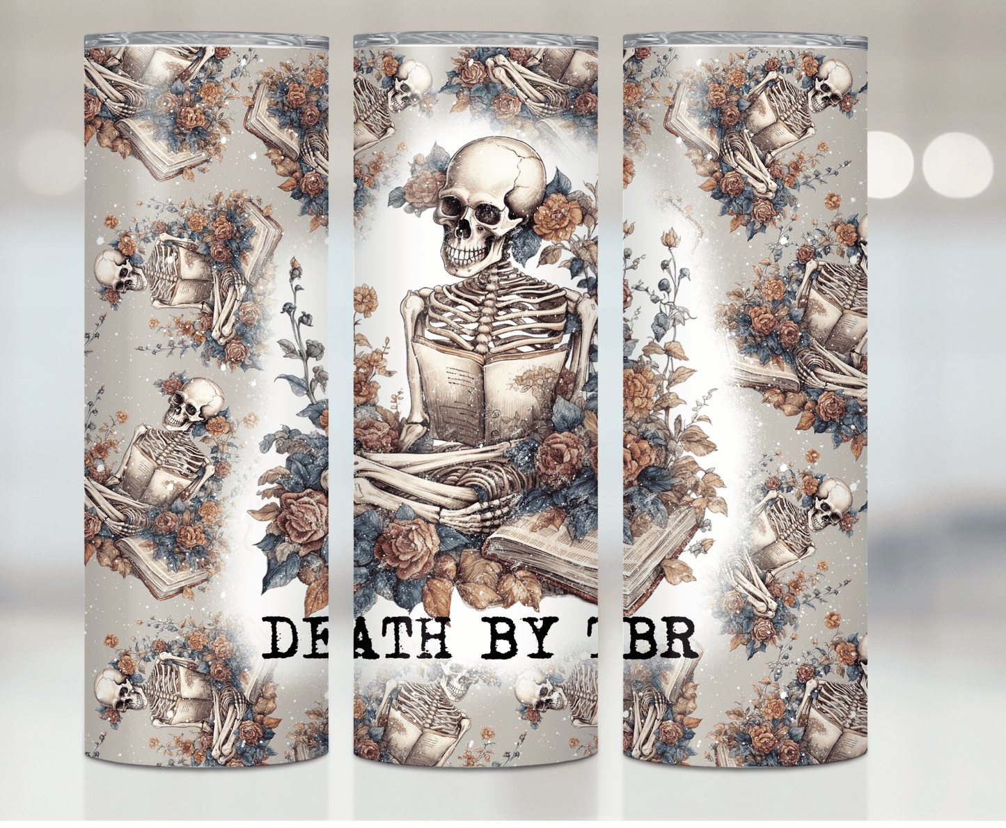 Death By TBR | Sublimation Tumbler Transfer - Griffin Expressions