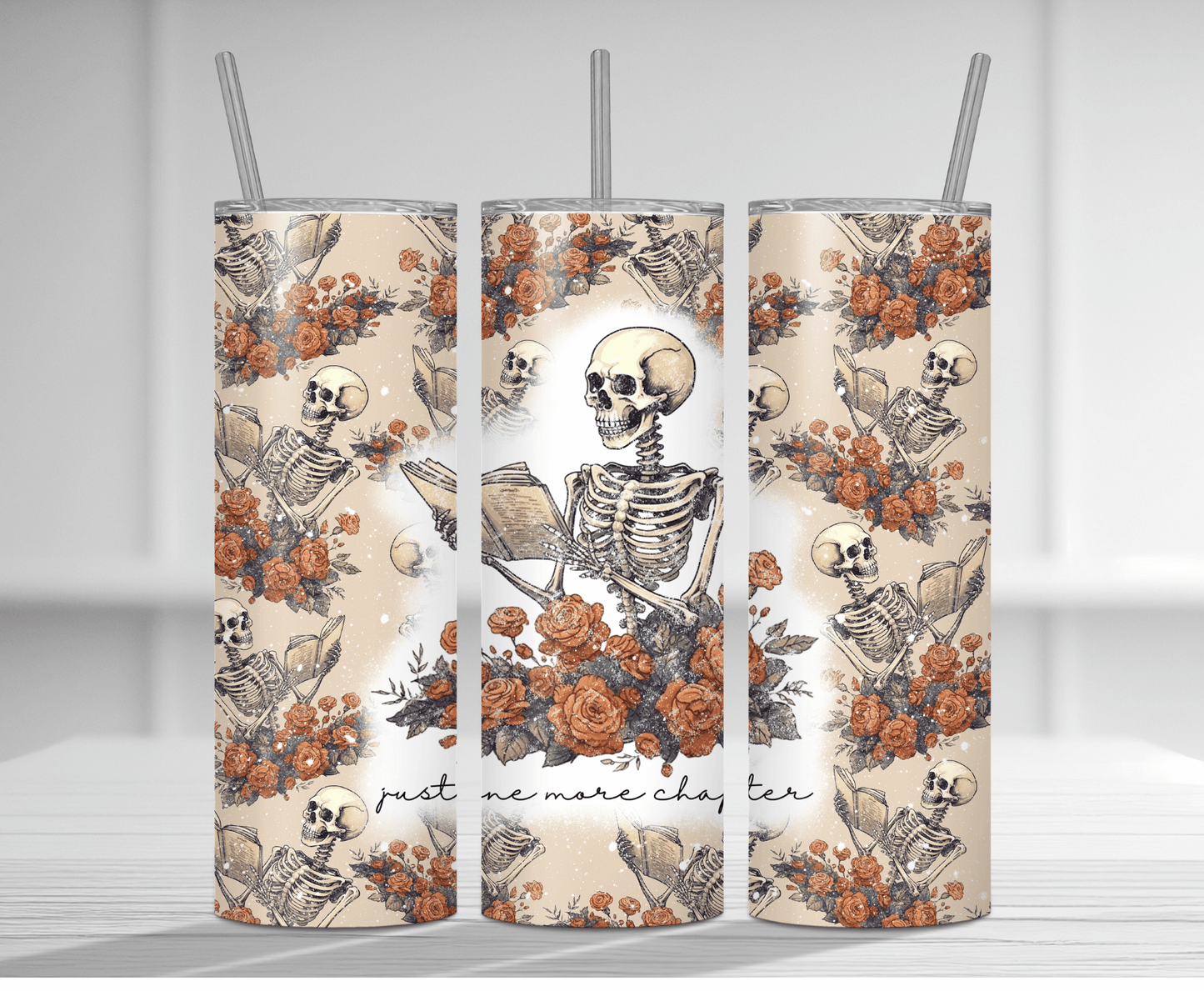 Just One More Chapter | Sublimation Tumbler Transfer - Griffin Expressions