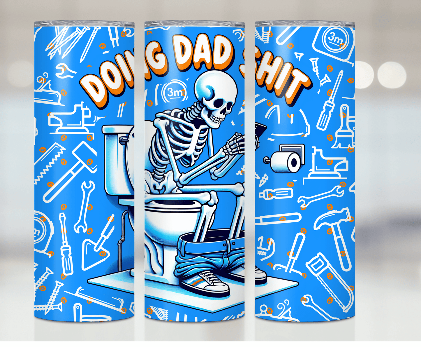 Dad Shit | Sublimation Tumbler Transfer - Griffin Expressions