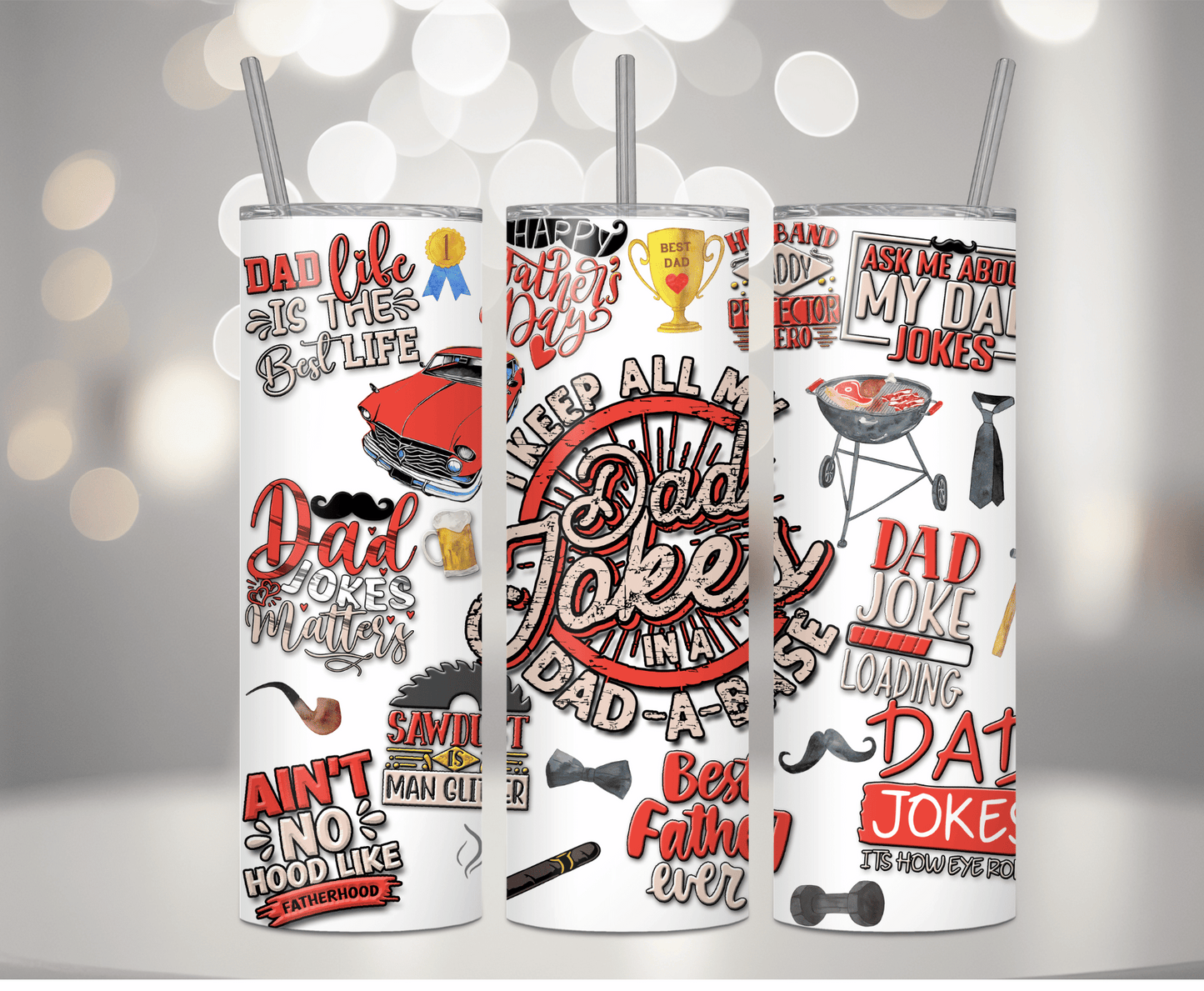 Dad-A-Base | Sublimation Tumbler Transfer - Griffin Expressions