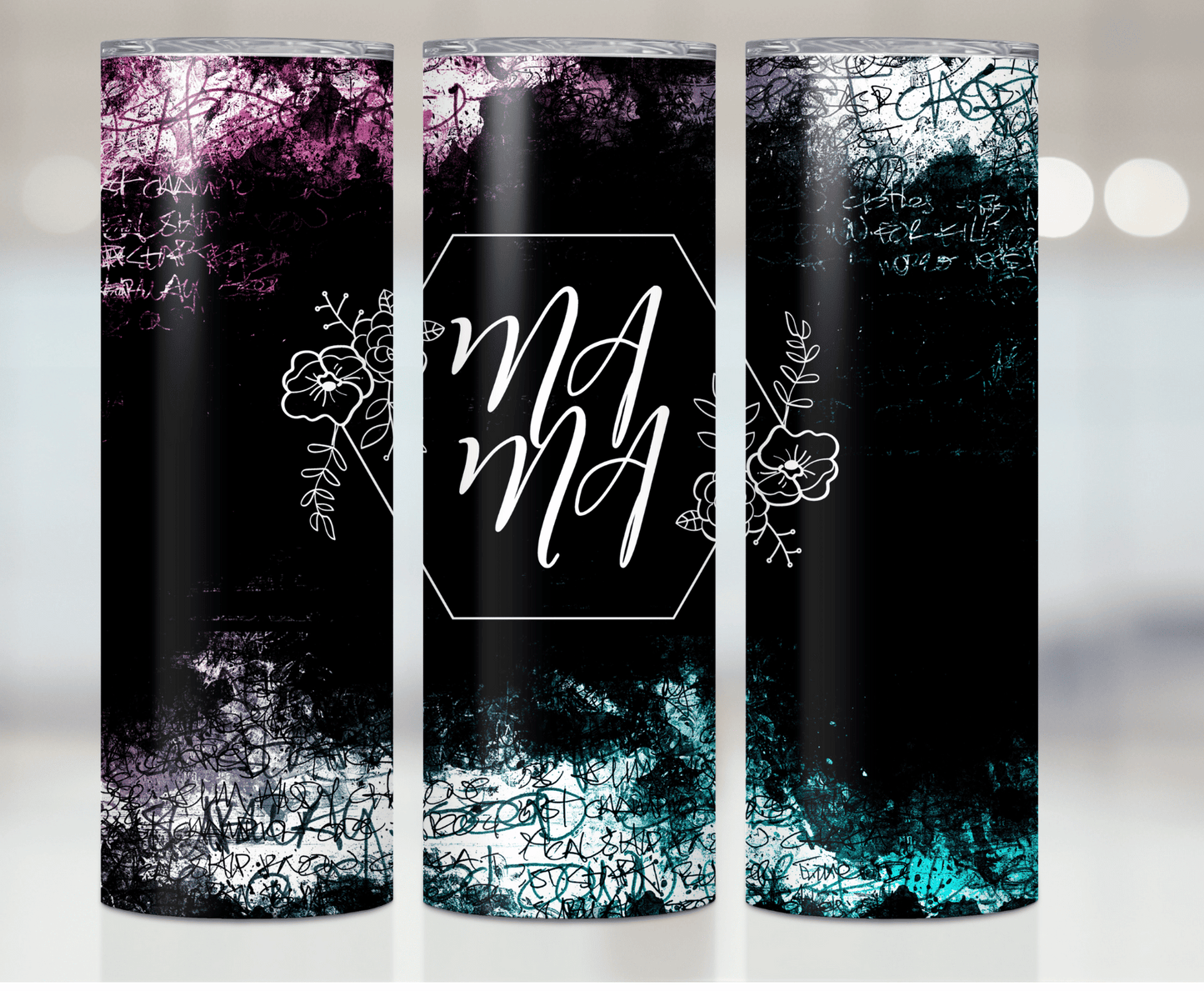 Floral Mama | Sublimation Tumbler Transfer - Griffin Expressions