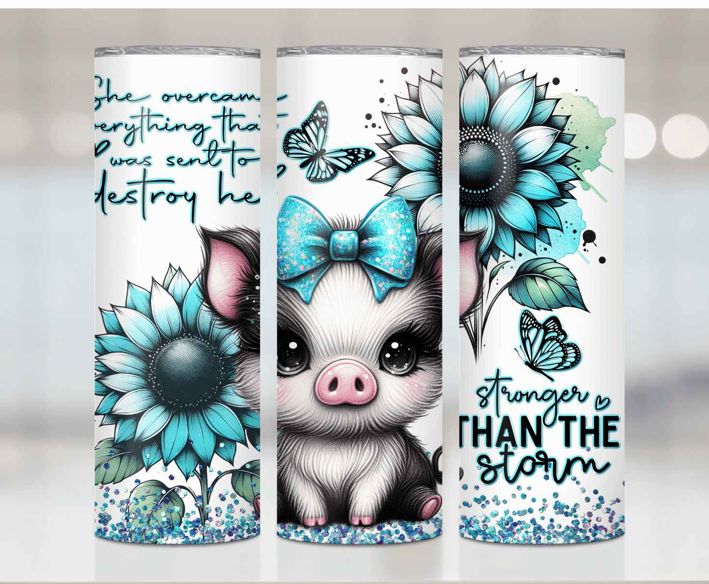 Pig Strong | Sublimation Tumbler Transfer - Griffin Expressions