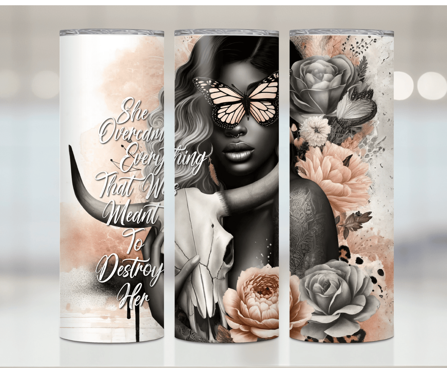 Motivational Woman | Sublimation Tumbler Transfer - Griffin Expressions