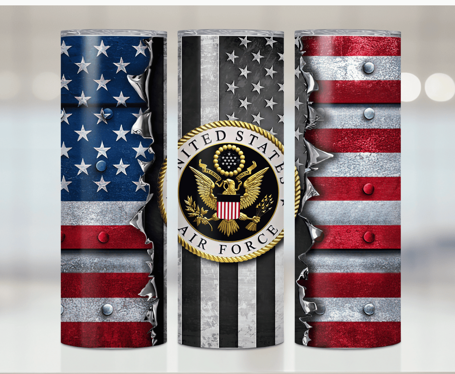 Air Force | Sublimation Tumbler Transfer - Griffin Expressions