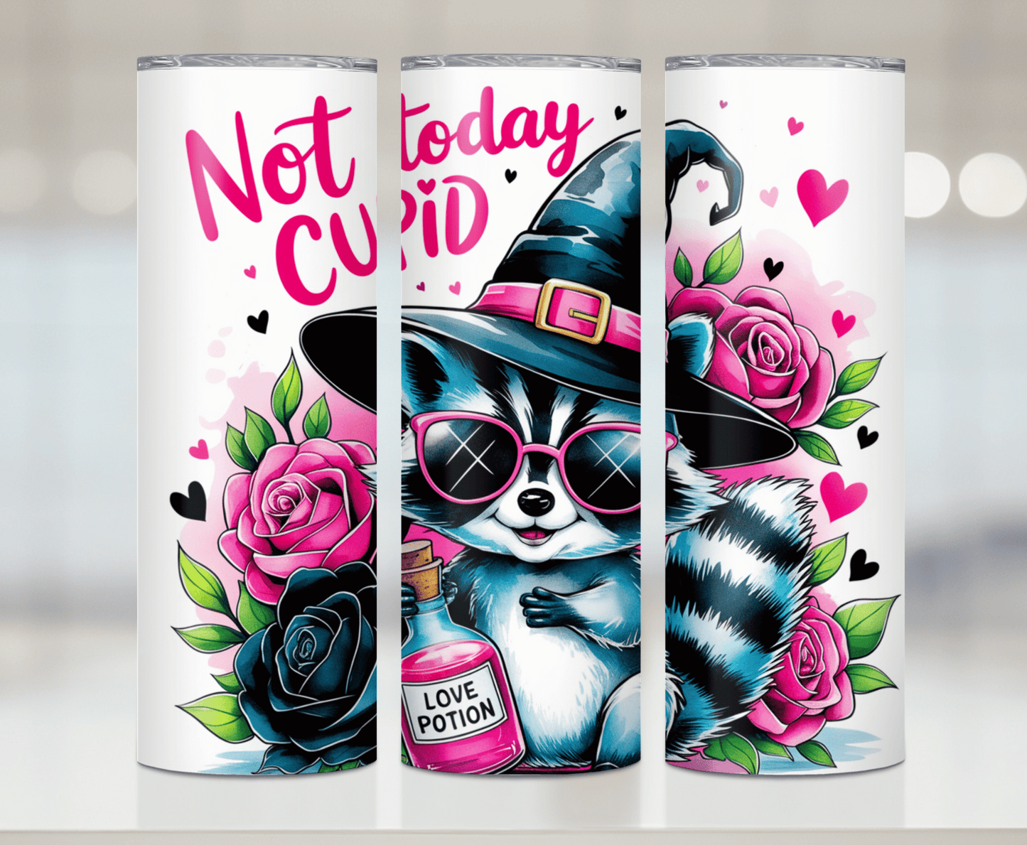 Not Today Cupid | Sublimation Tumbler Transfer - Griffin Expressions