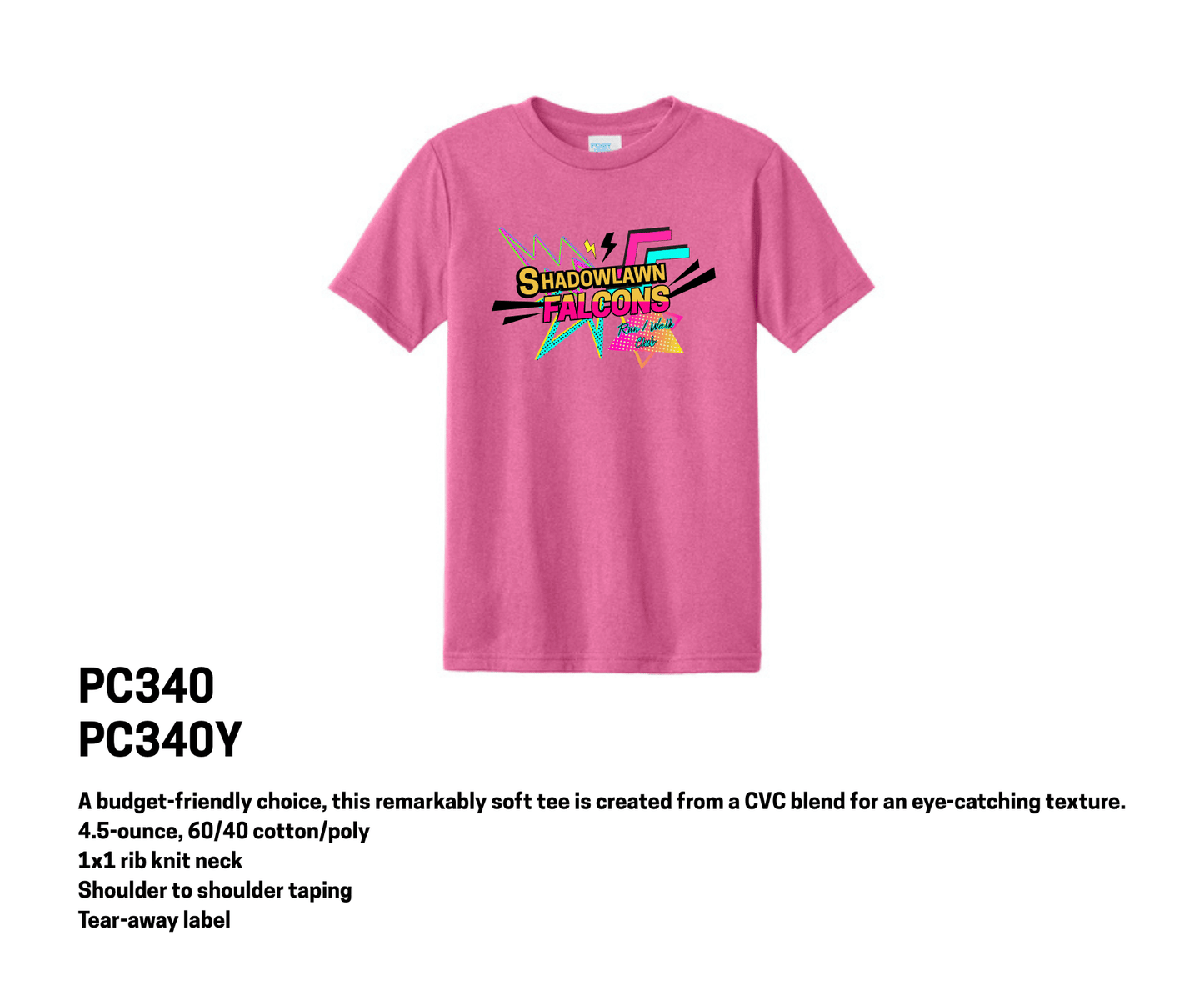 Shadowlawn Run Walk Tee