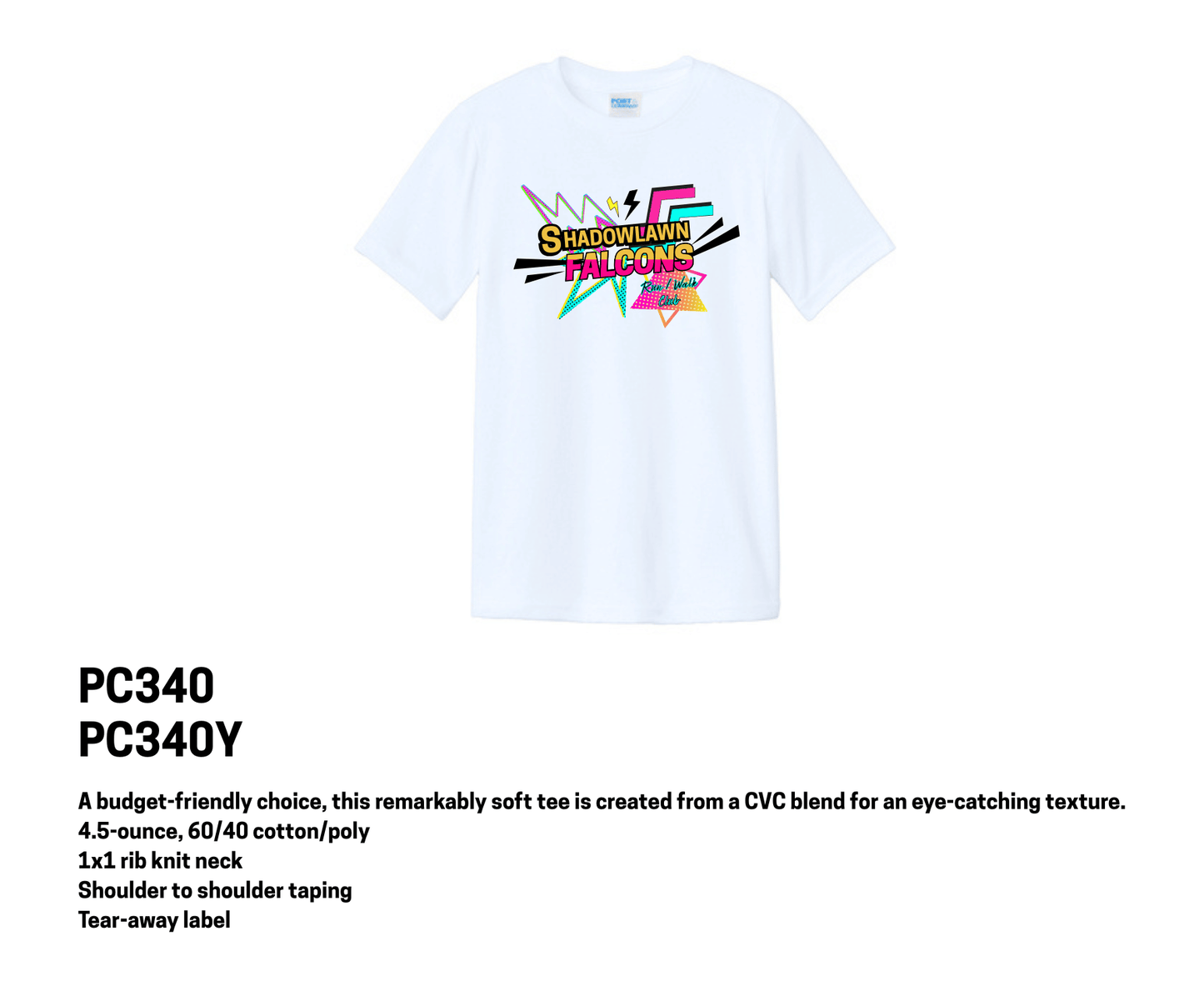 Shadowlawn Run Walk Tee