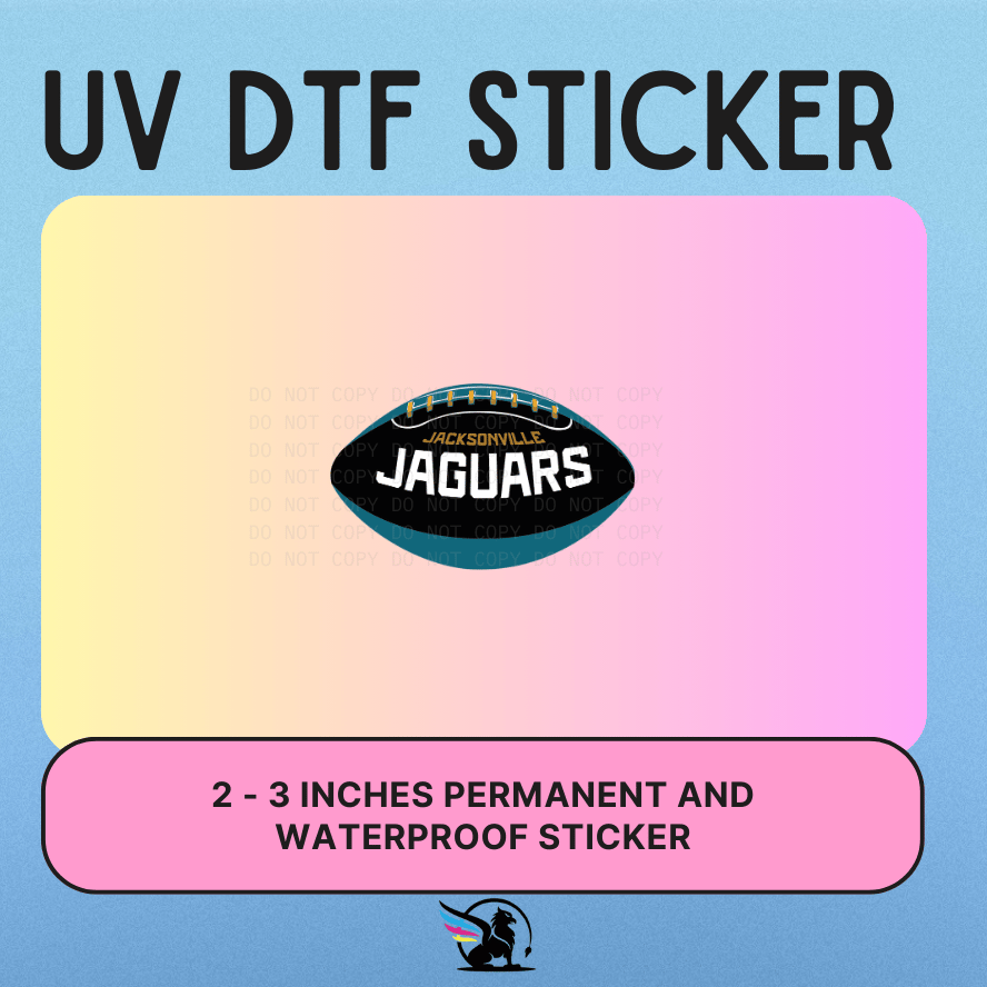 JAG FOOTBALL | UV DTF STICKER