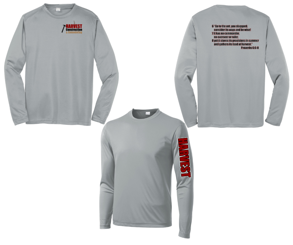 Harvest Construction | Performance Long Sleeve - Griffin Expressions
