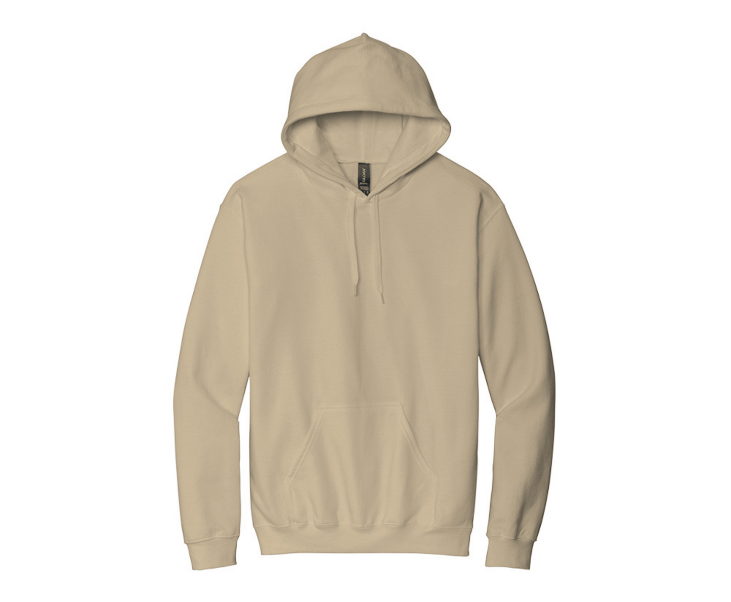 Gildan® Softstyle® Pullover Hooded Sweatshirt | Sand - Griffin Expressions