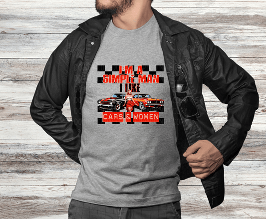 Simple Man Cars & Women | DTF - Griffin Expressions