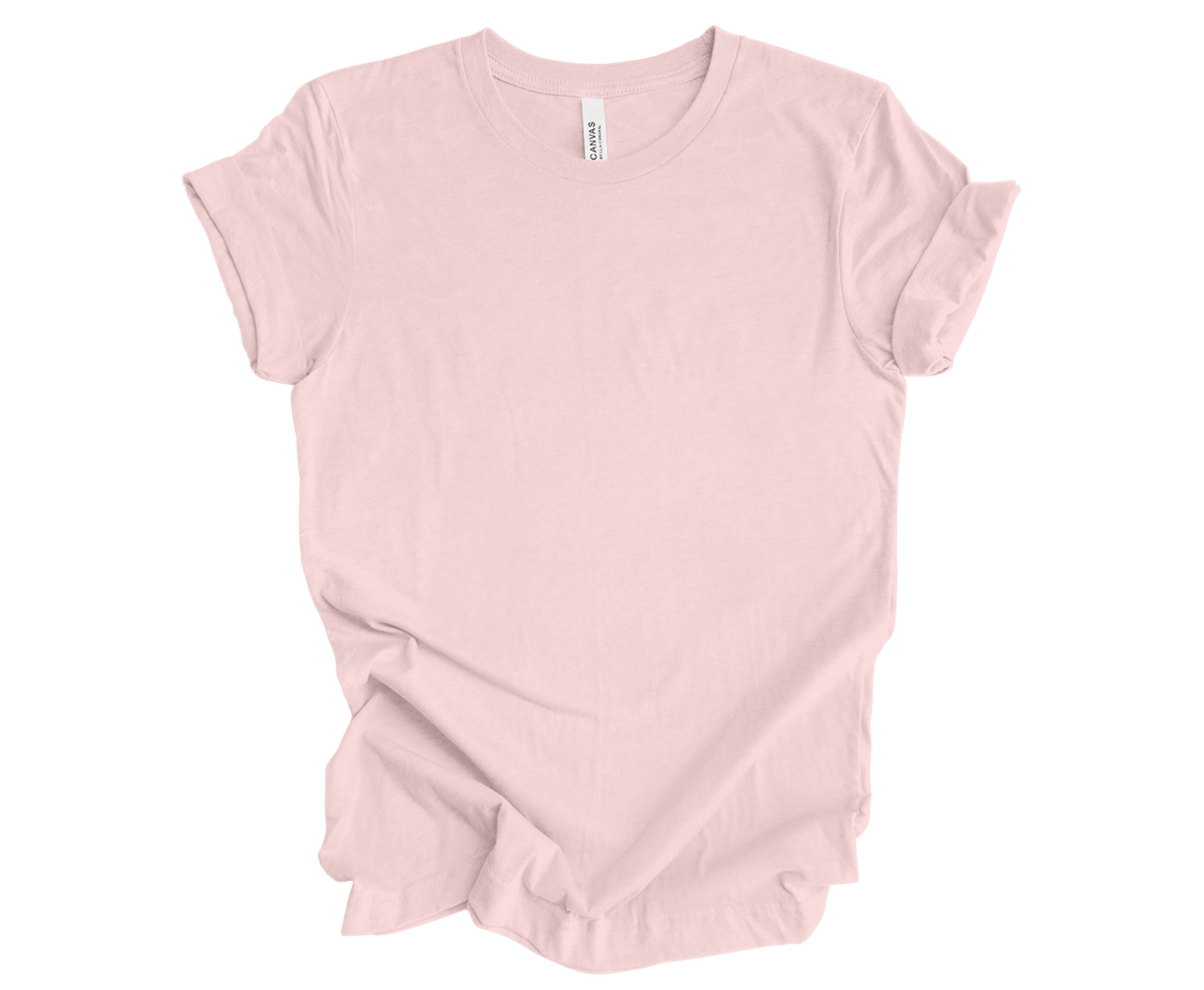 BELLA+CANVAS® Unisex Jersey Short Sleeve Tee | Soft Pink - Griffin Expressions