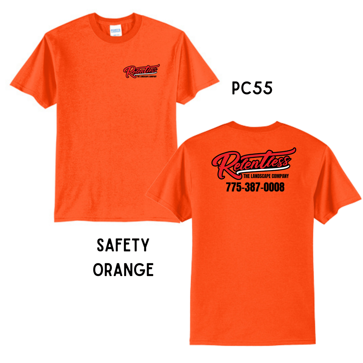 Relentless TLC | Safety Orange | Short Sleeve - Griffin Expressions
