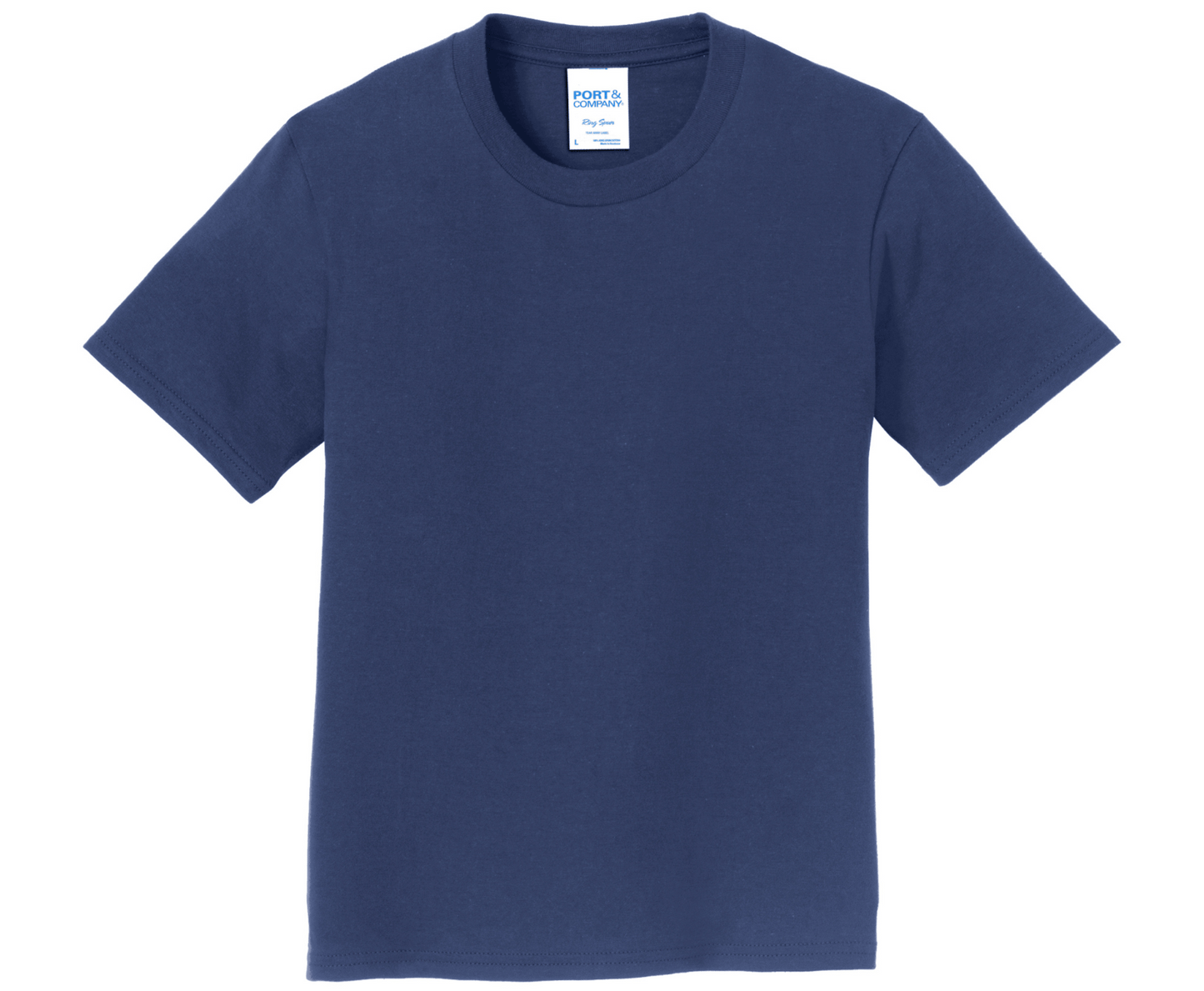 Port & Company® Youth Fan Favorite™ Tee | Team Navy - Griffin Expressions