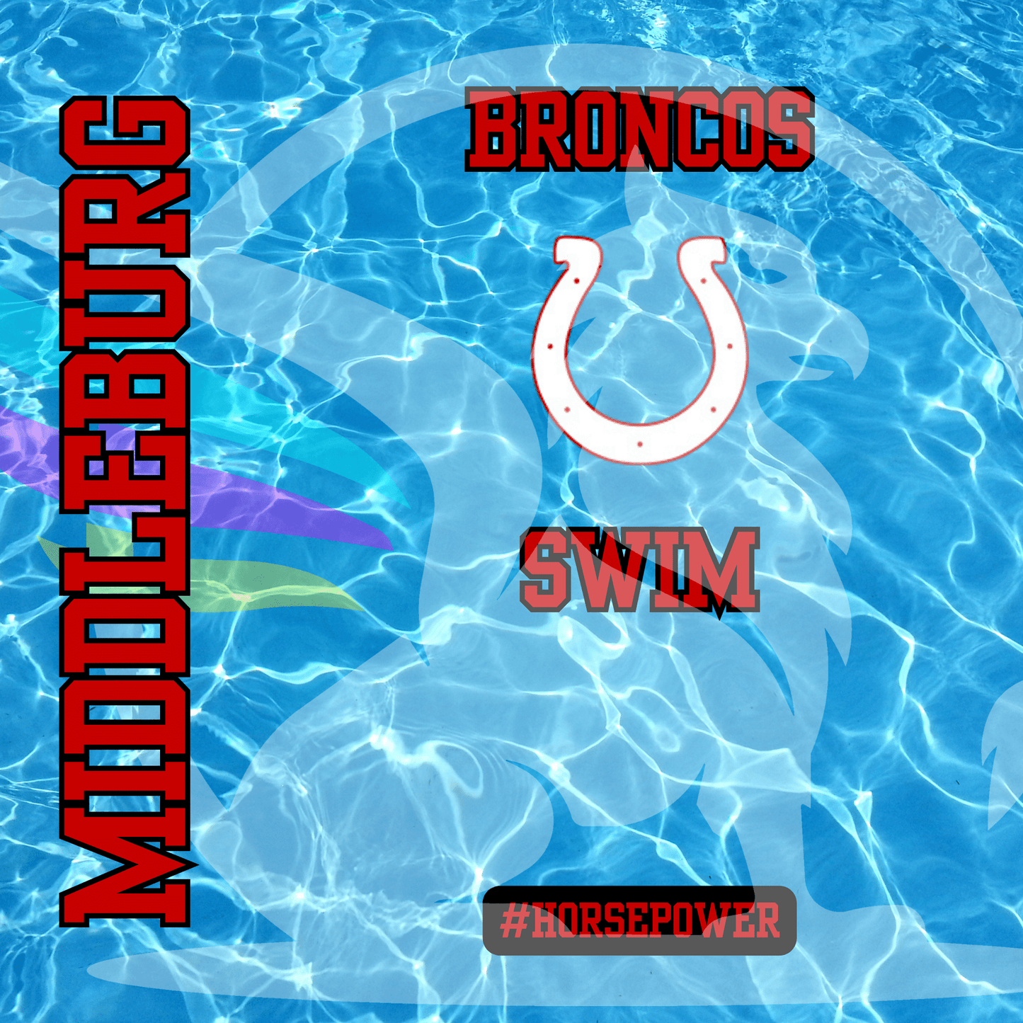 MHS - Swim - 20oz Skinny Tumbler - Griffin Expressions