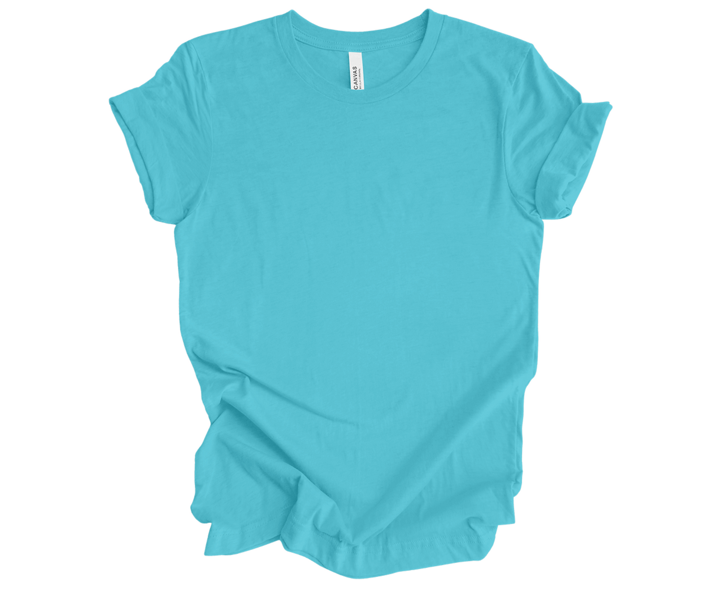 BELLA+CANVAS® Unisex Jersey Short Sleeve Tee | Turquoise - Griffin Expressions