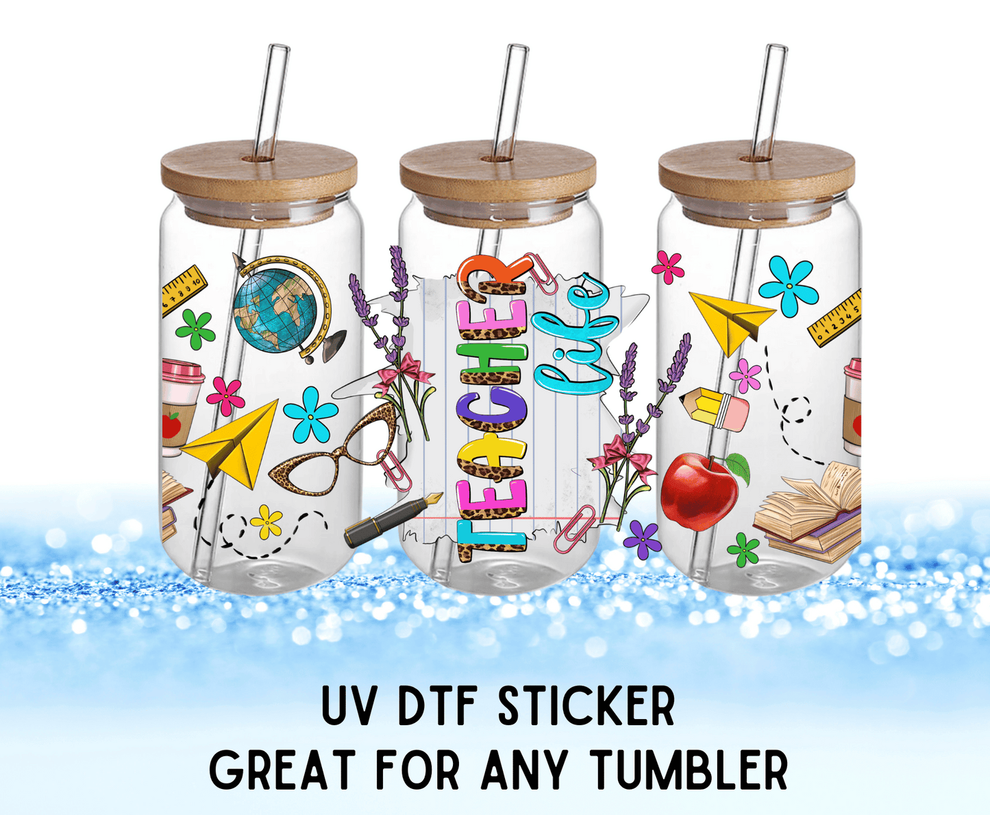 UV DTF WRAP | Teacher Life