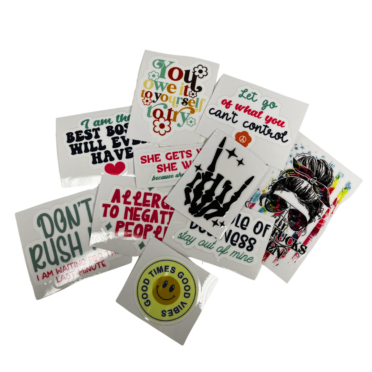 UV DTF Sticker Mystery Pack (10) - Griffin Expressions