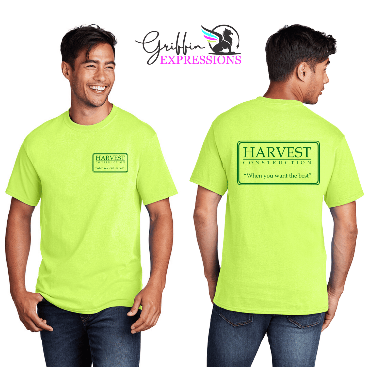PC54 - Harvest Construction - Double Sided - Griffin Expressions