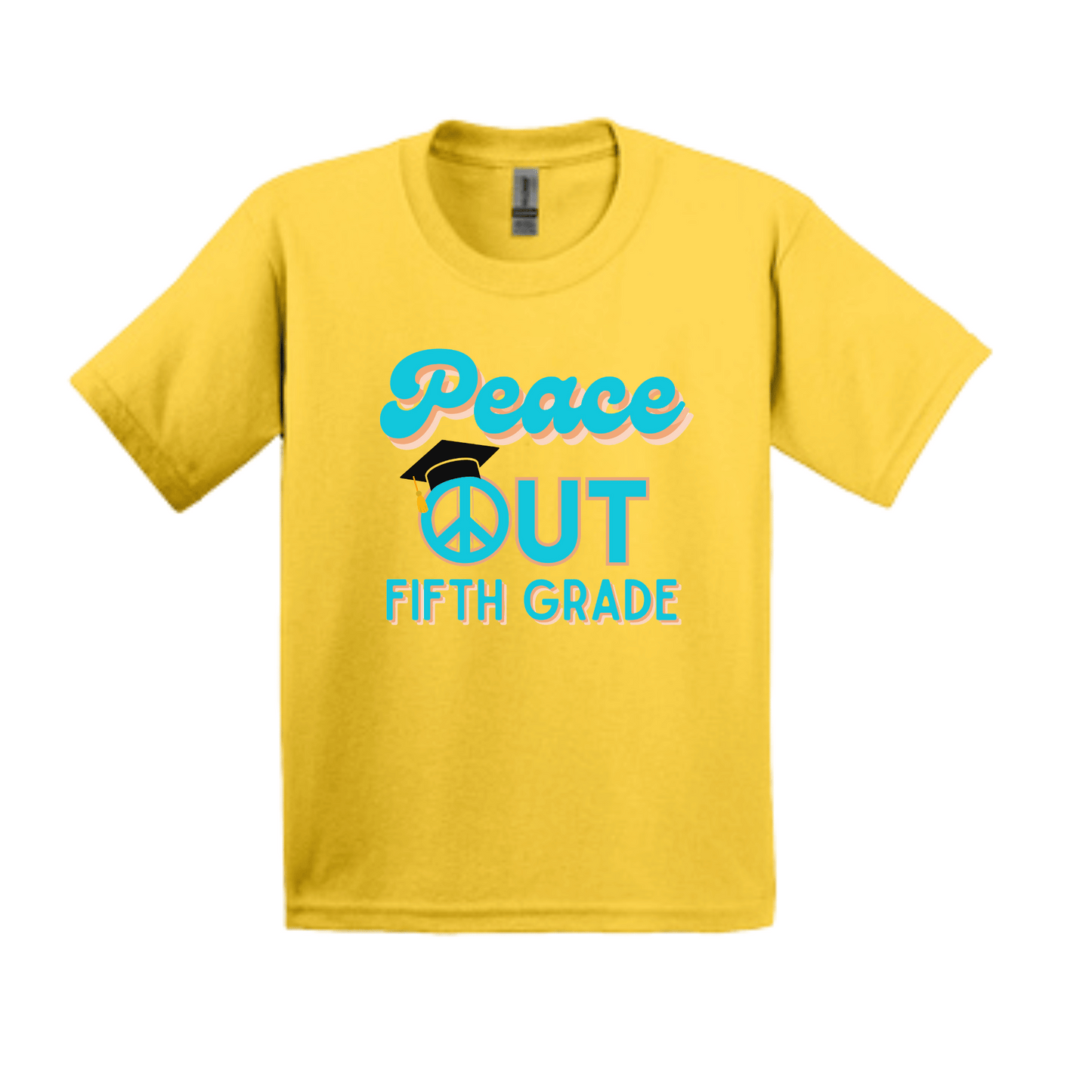 Peace Out 5th Grade - Griffin Expressions