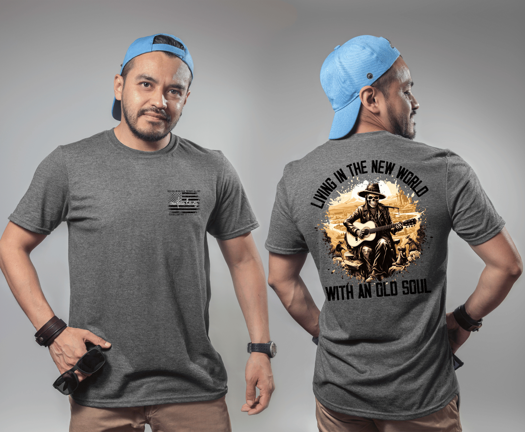 Living In A New World | T-Shirt - Griffin Expressions