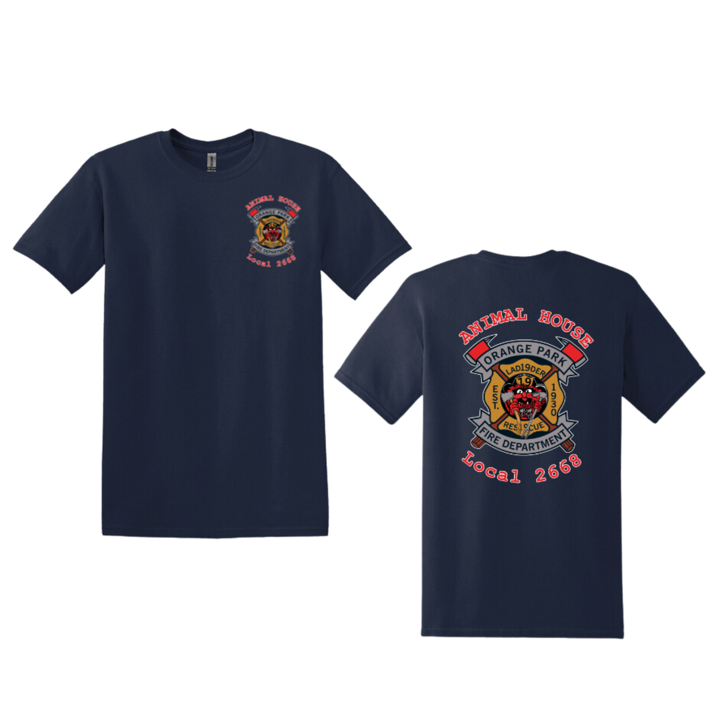 Orange Park FD | Front & Back Tee - Griffin Expressions