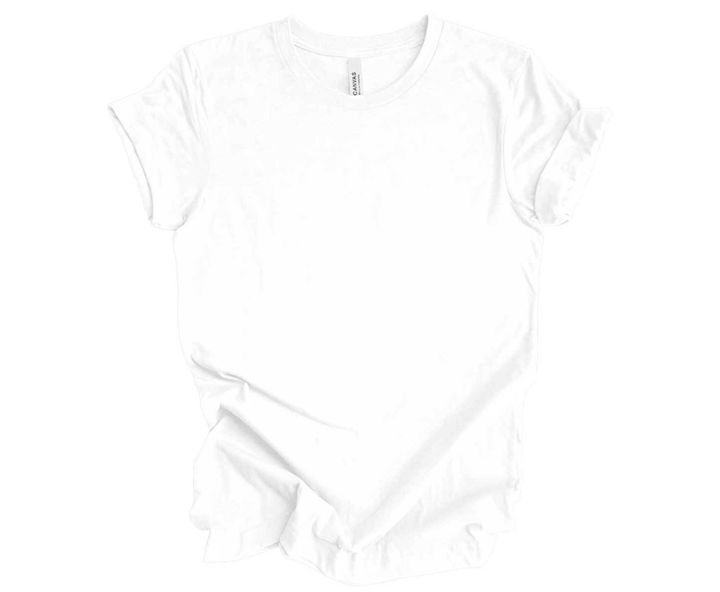 BELLA+CANVAS® Unisex Jersey Short Sleeve Tee | White - Griffin Expressions