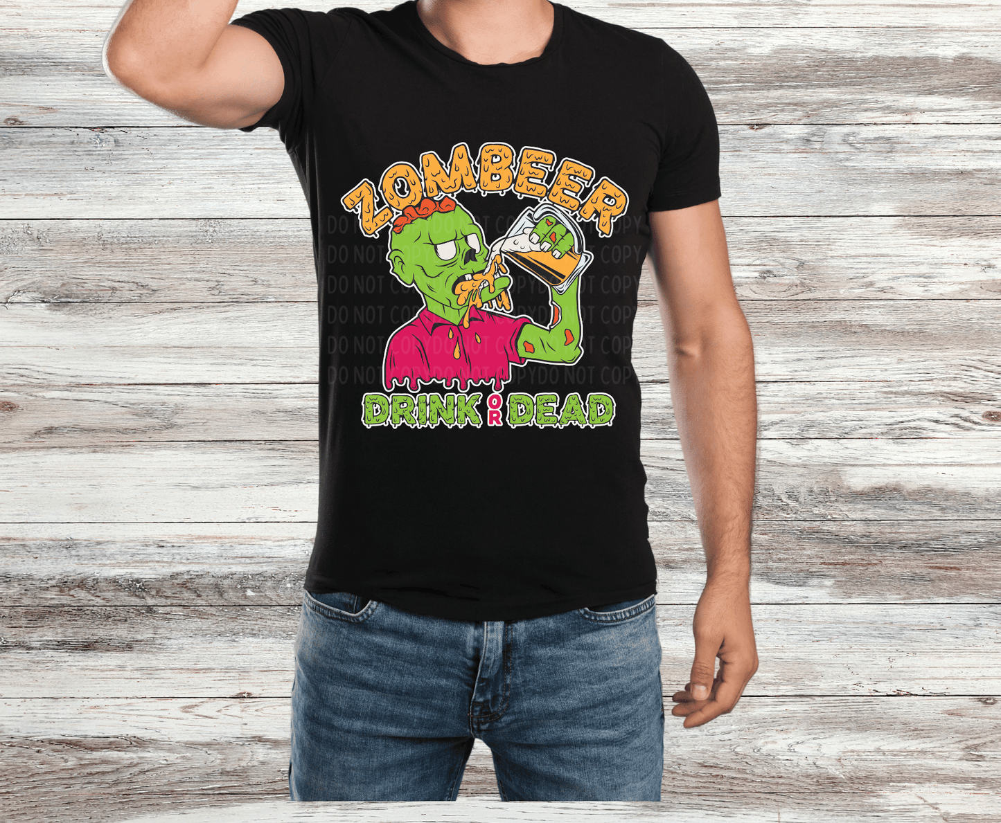 Premade Gang Sheet | Drunk Zombie