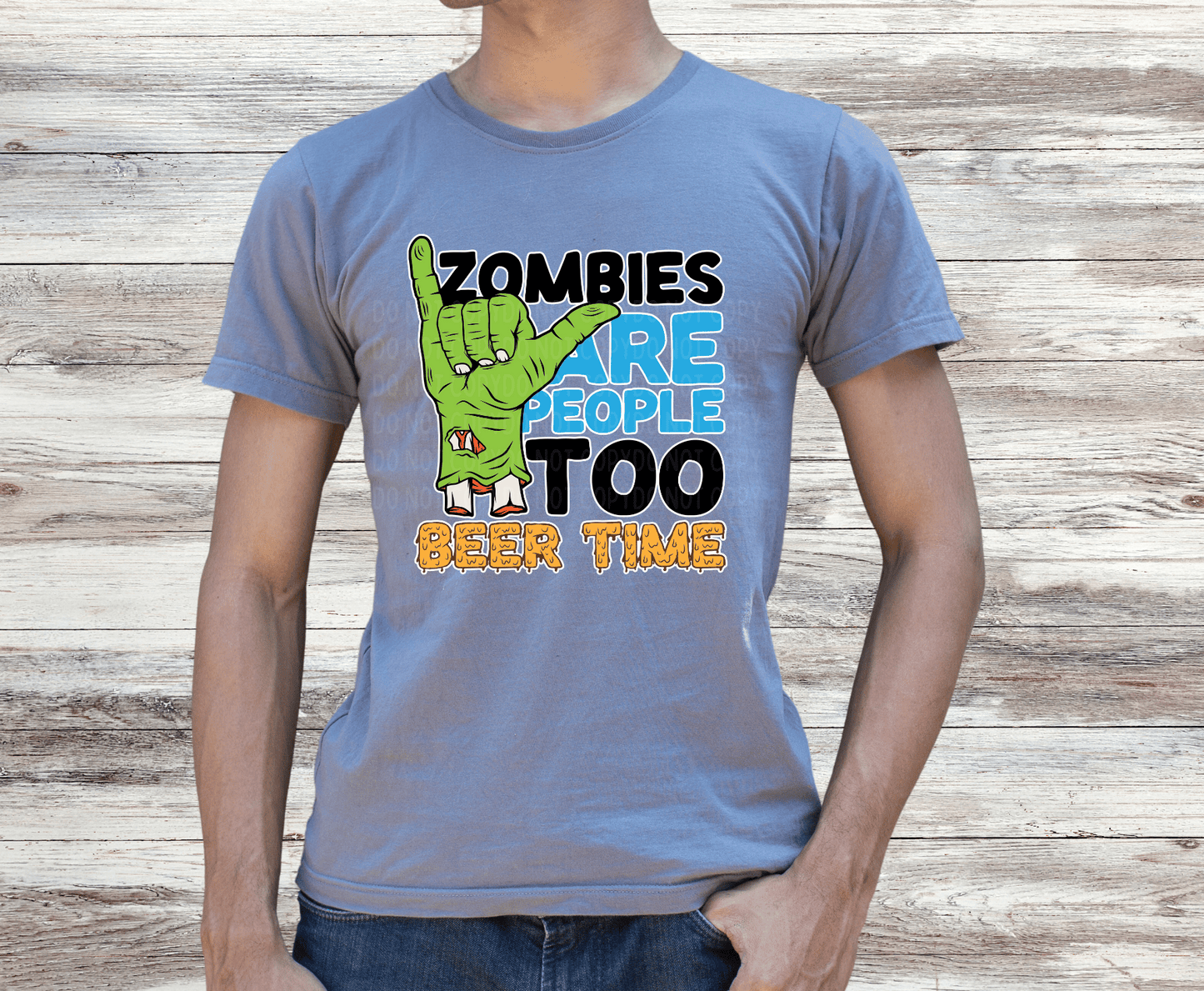 Premade Gang Sheet | Drunk Zombie