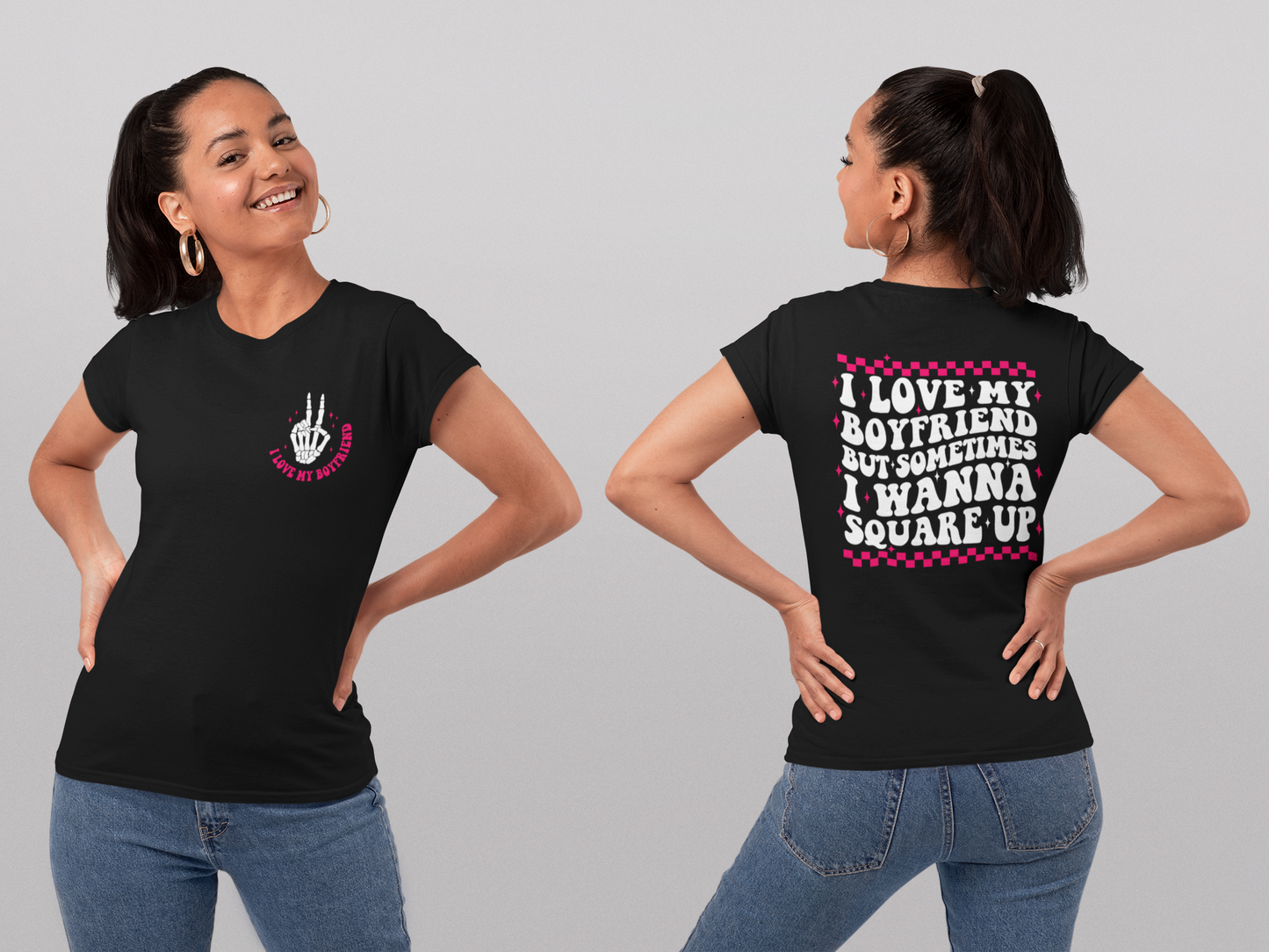 I Love My Boyfriend | DTF - Griffin Expressions