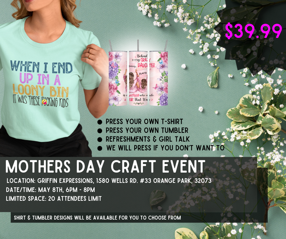 MOCC Mothers Day Event 5/8 @6pm - Griffin Expressions