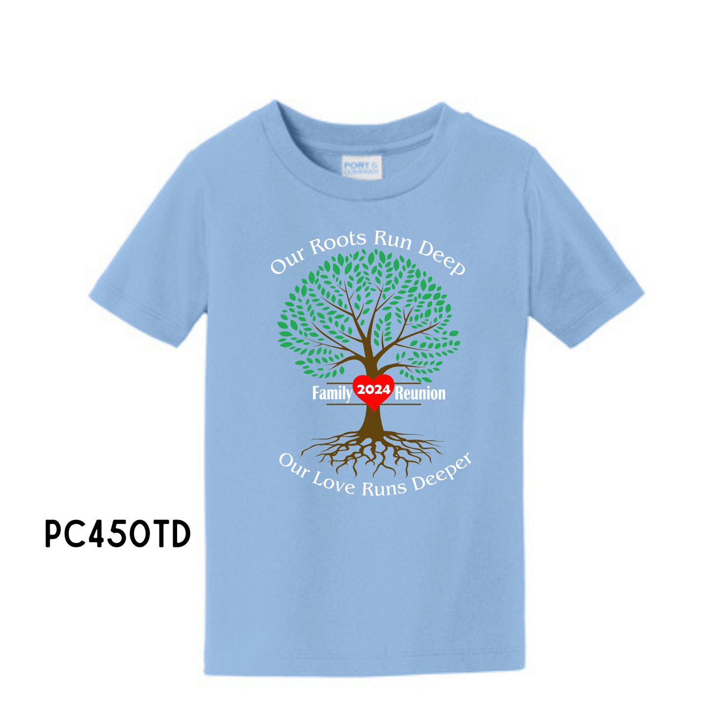 Custom Finished T-shirt | Our Roots Run Deep