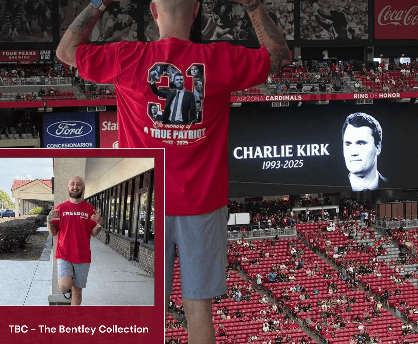 Freedom Charlie Kirk 31 Red | TBC