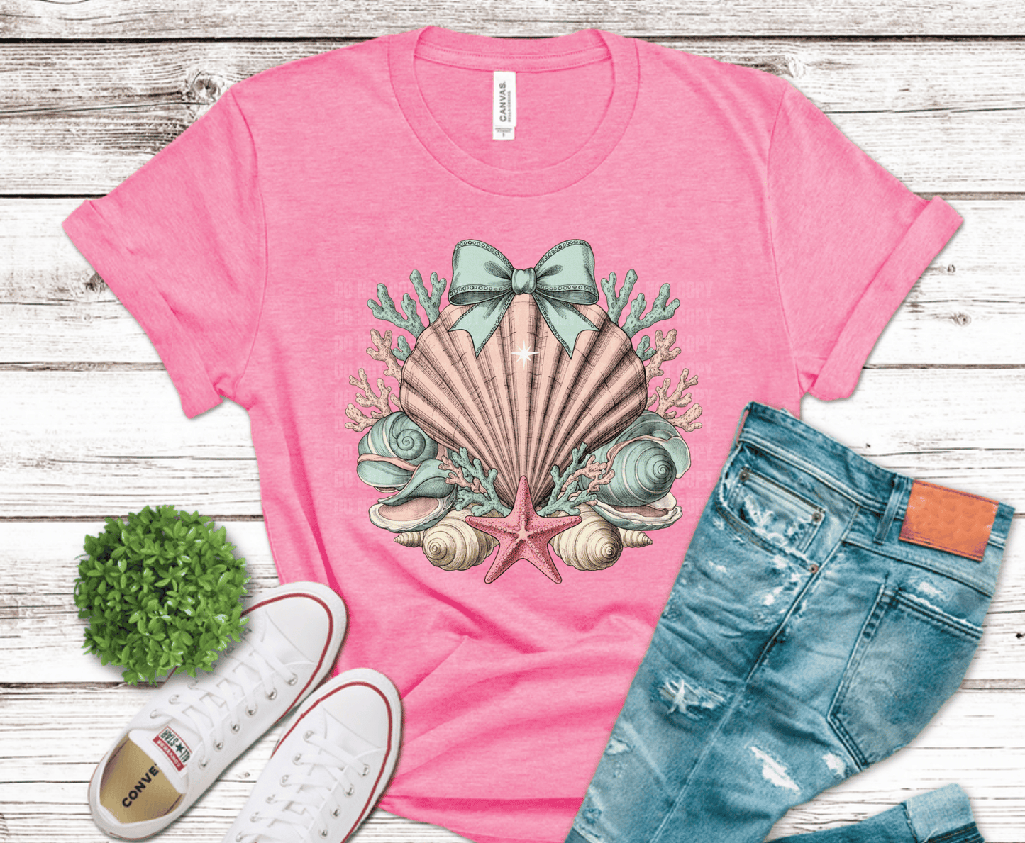 Girlie Beach Summer | Premade DTF Transfer Gang Sheet For Graphic Tees