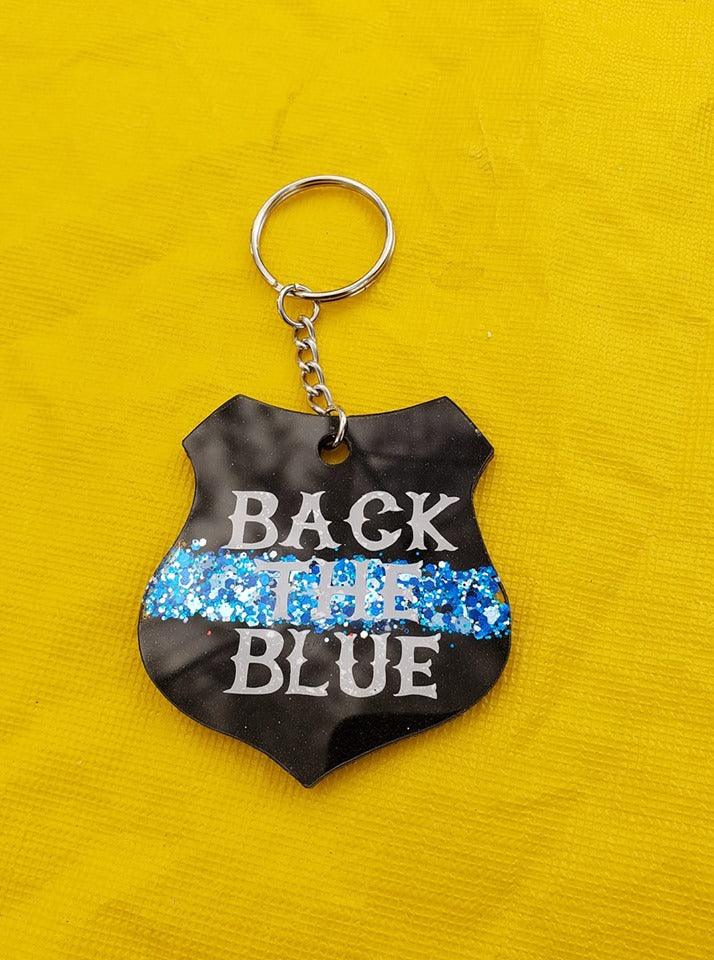 Police Badge Acrylic - Griffin Expressions