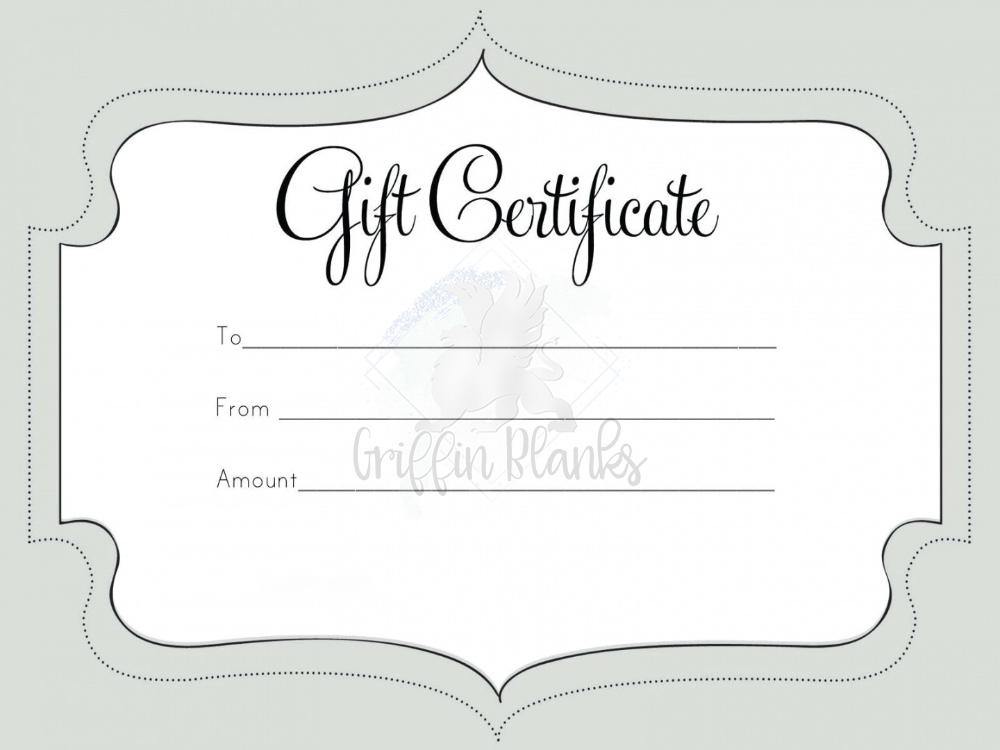 Gift Certificate - Griffin Expressions