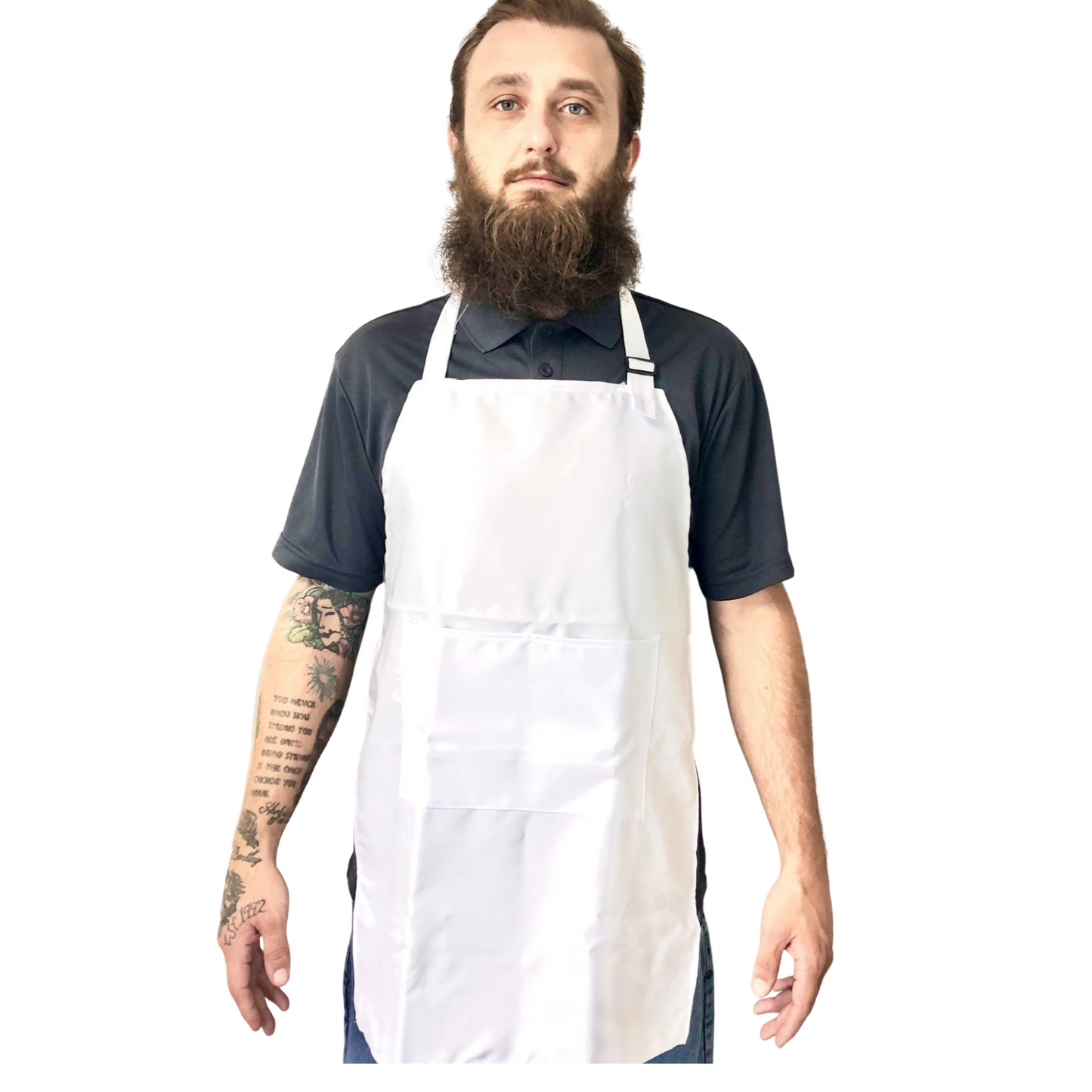 Sublimation White Apron
