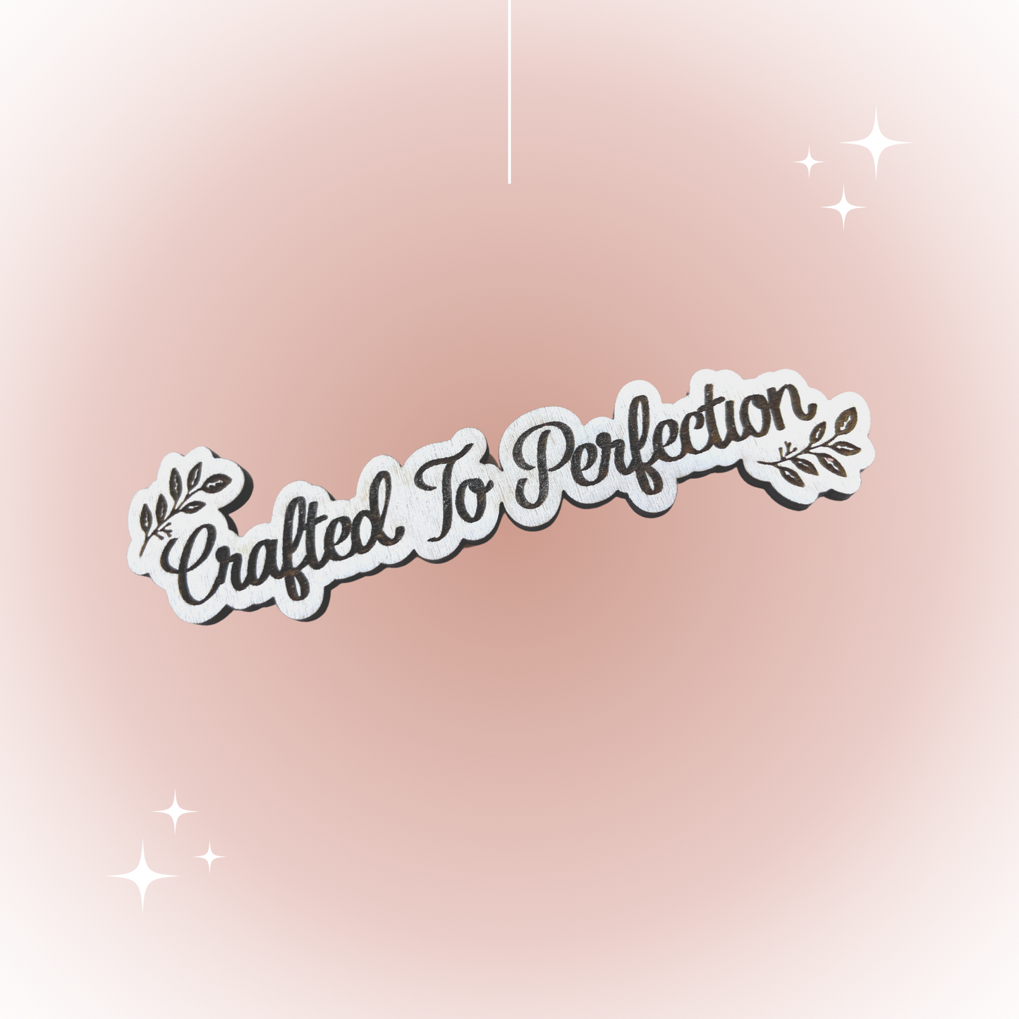 Wood Engraved Business Name - Griffin Expressions