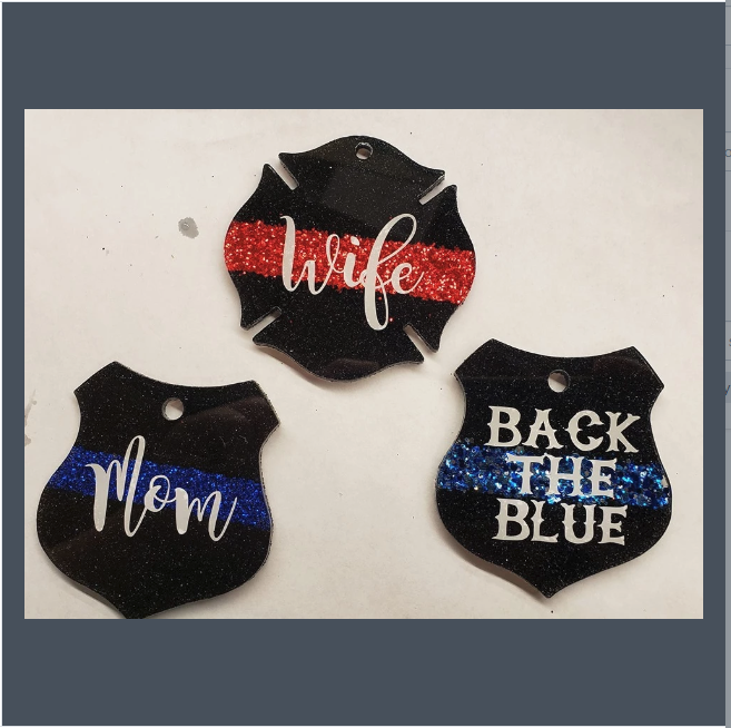 Fireman Acrylic - Griffin Expressions