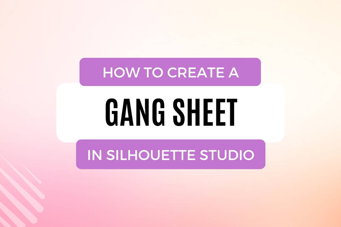 How do I create a gang sheet