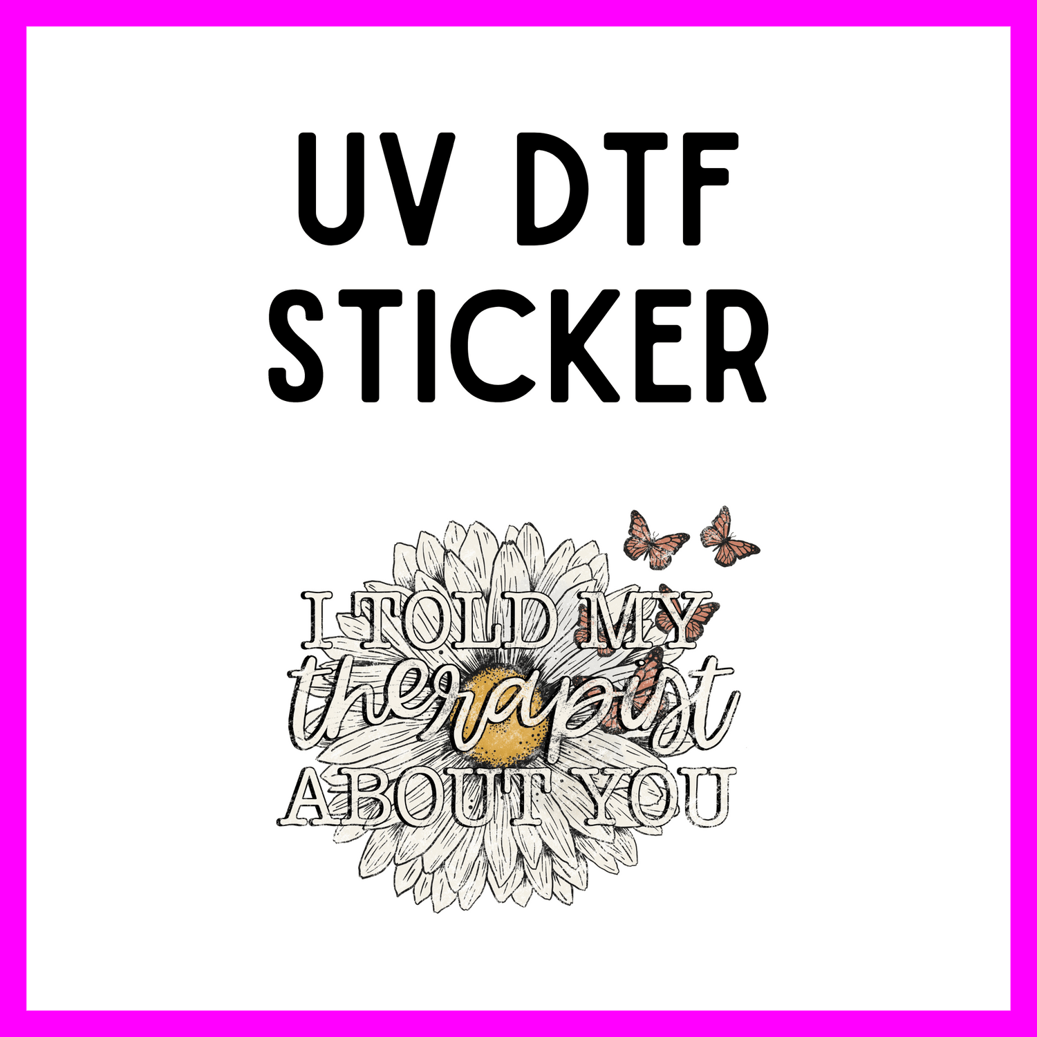 UV DTF Stickers