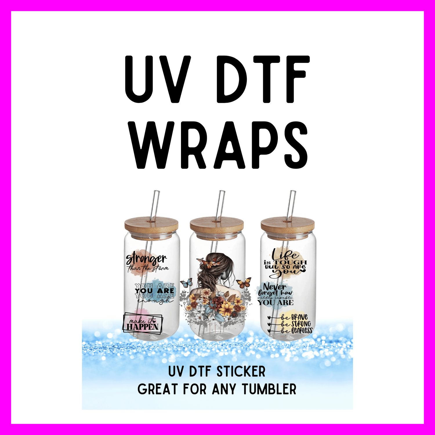UV DTF Wraps