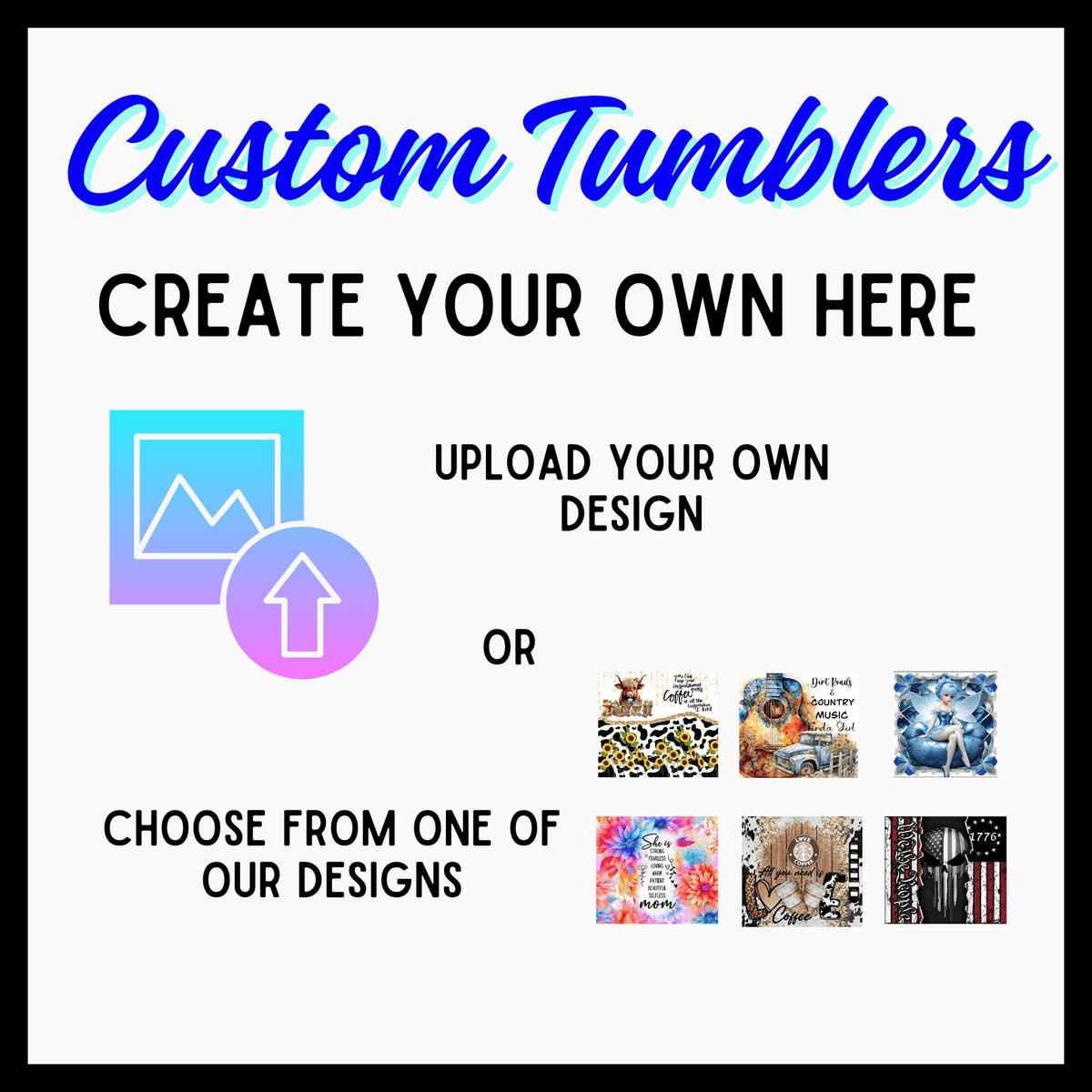 Custom Made Tumblers - Griffin Expressions