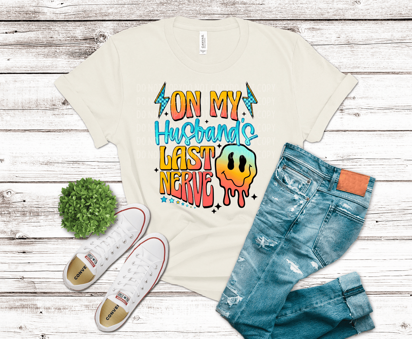 Premade DTF Transfer Gang Sheet For Graphic Tees | Husband