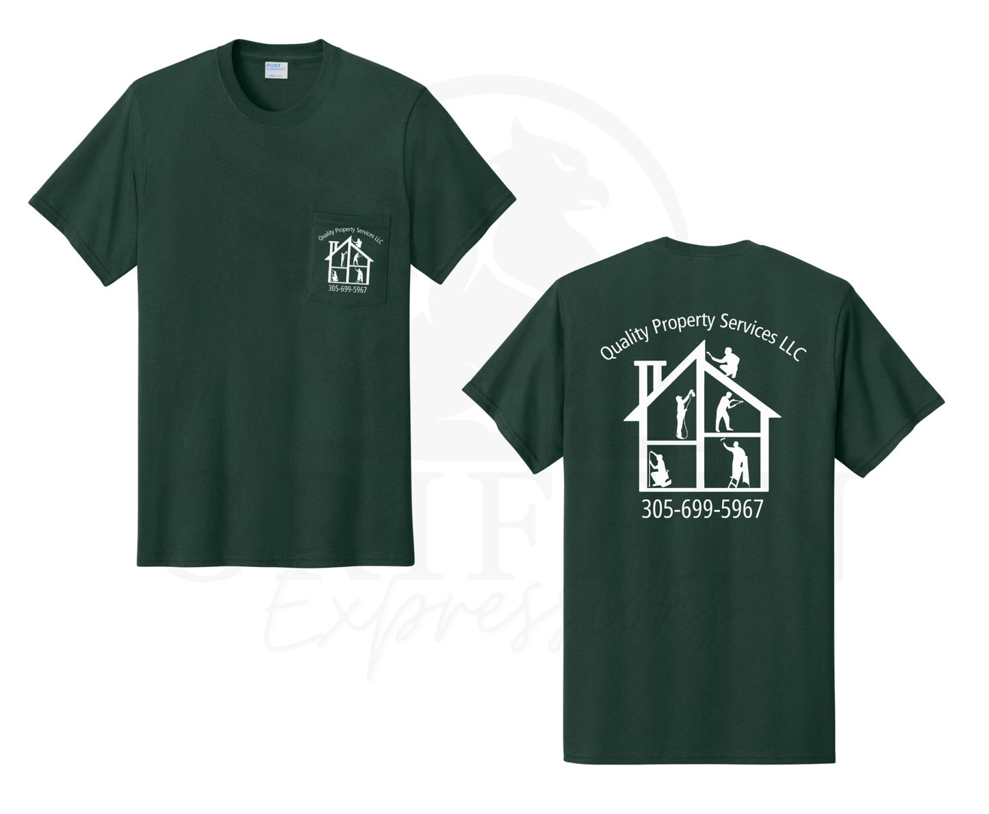 Quality Property Services | Pocket Tee