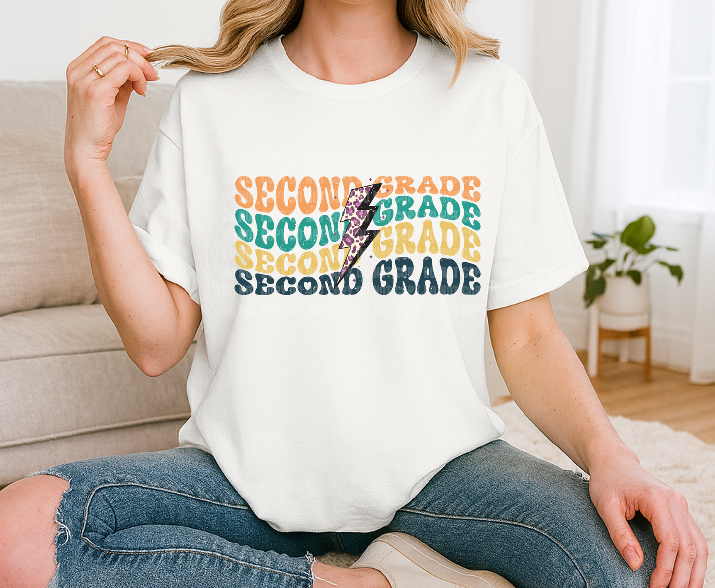 Second Grade .2  | Premade DTF Transfer Gang Sheet For Graphic Tees