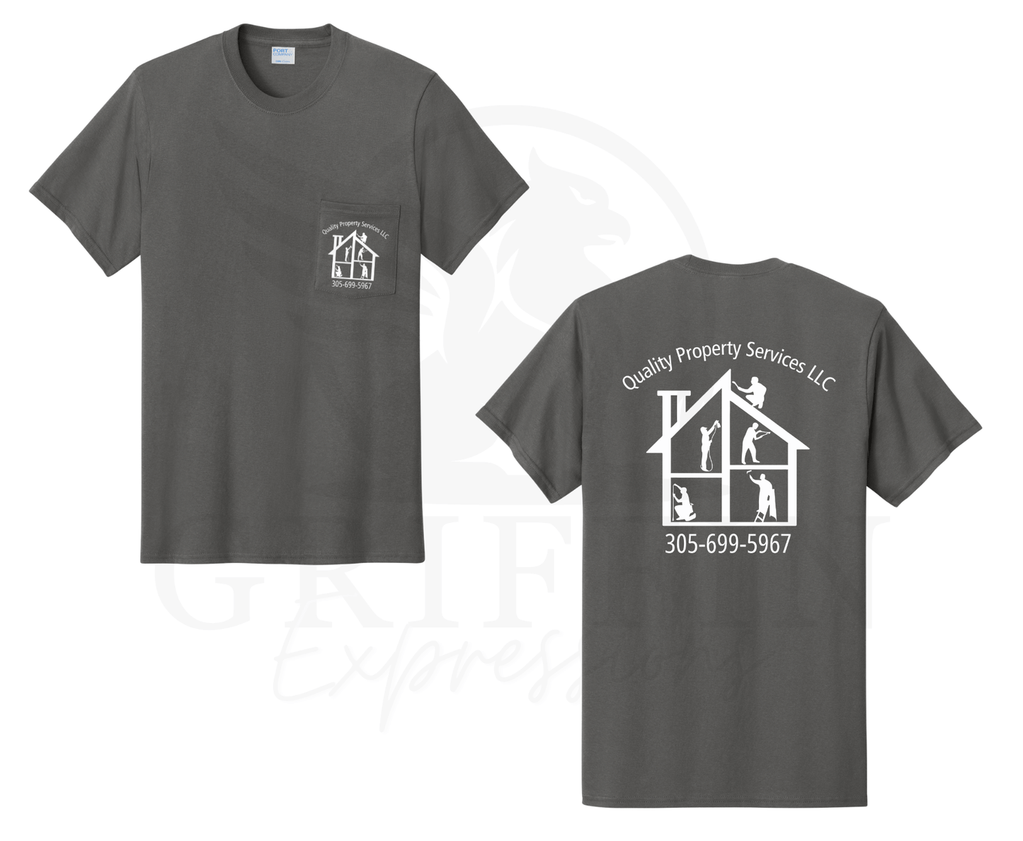 Quality Property Services | Pocket Tee