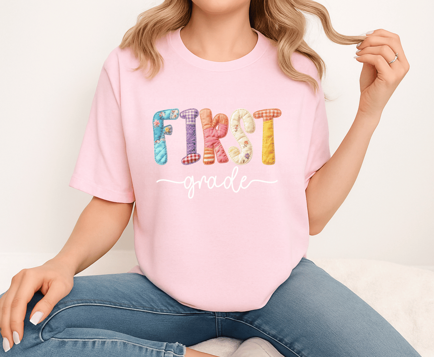 First Grade .4  | Premade DTF Transfer Gang Sheet For Graphic Tees